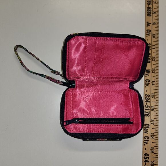 Petal Paisley Wristlet Wallet - Picture 3 of 6